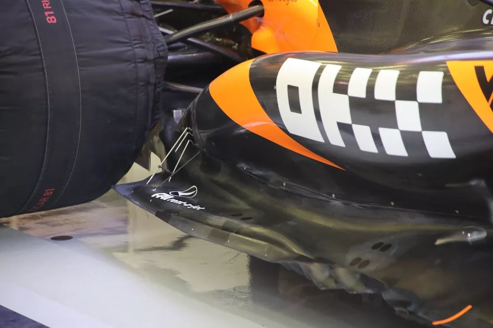 Suelo del McLaren MCL39
