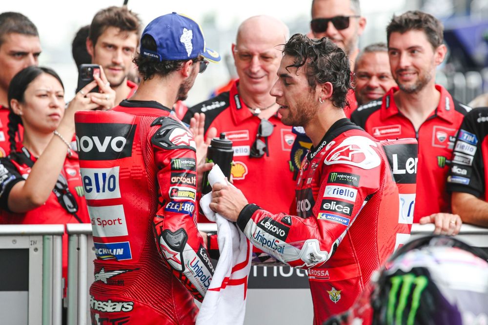 Francesco Bagnaia, Equipo Ducati, Enea Bastianini, Equipo Ducati