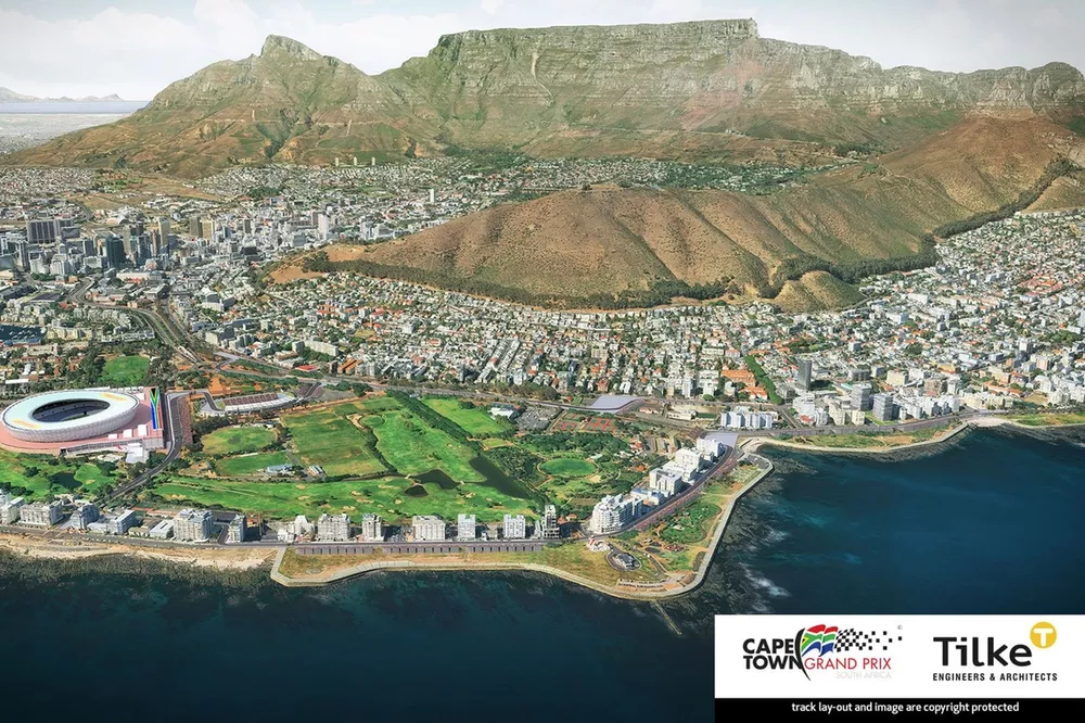 Kaapstad GP layout
