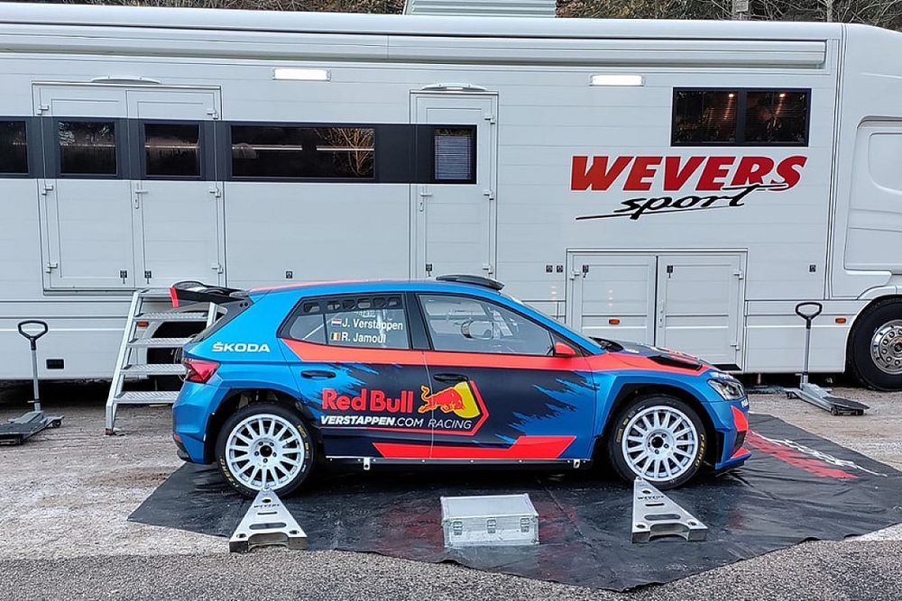 Jos Verstappen, Renaud Jamoul, Skoda Fabia RS Rally2
