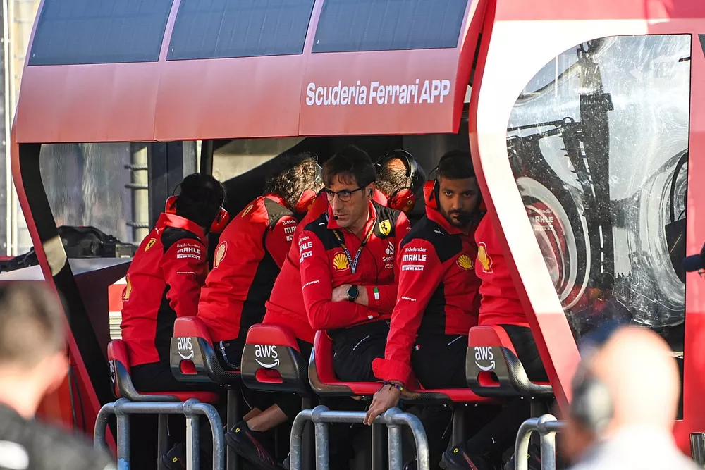 El equipo Ferrari