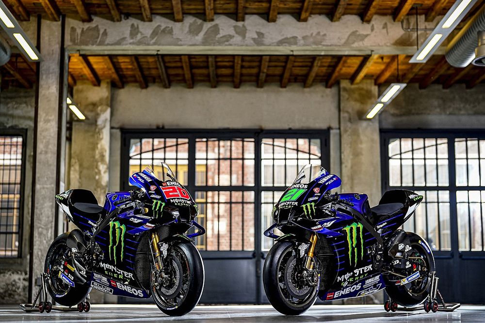 Moto de Fabio Quartararo, Yamaha Factory Racing, Franco Morbidelli, Yamaha Factory Racing
