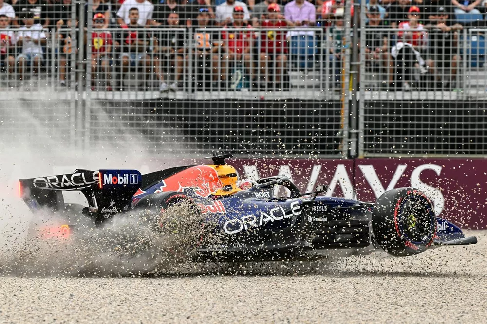 Accidente de Max Verstappen, Red Bull Racing
