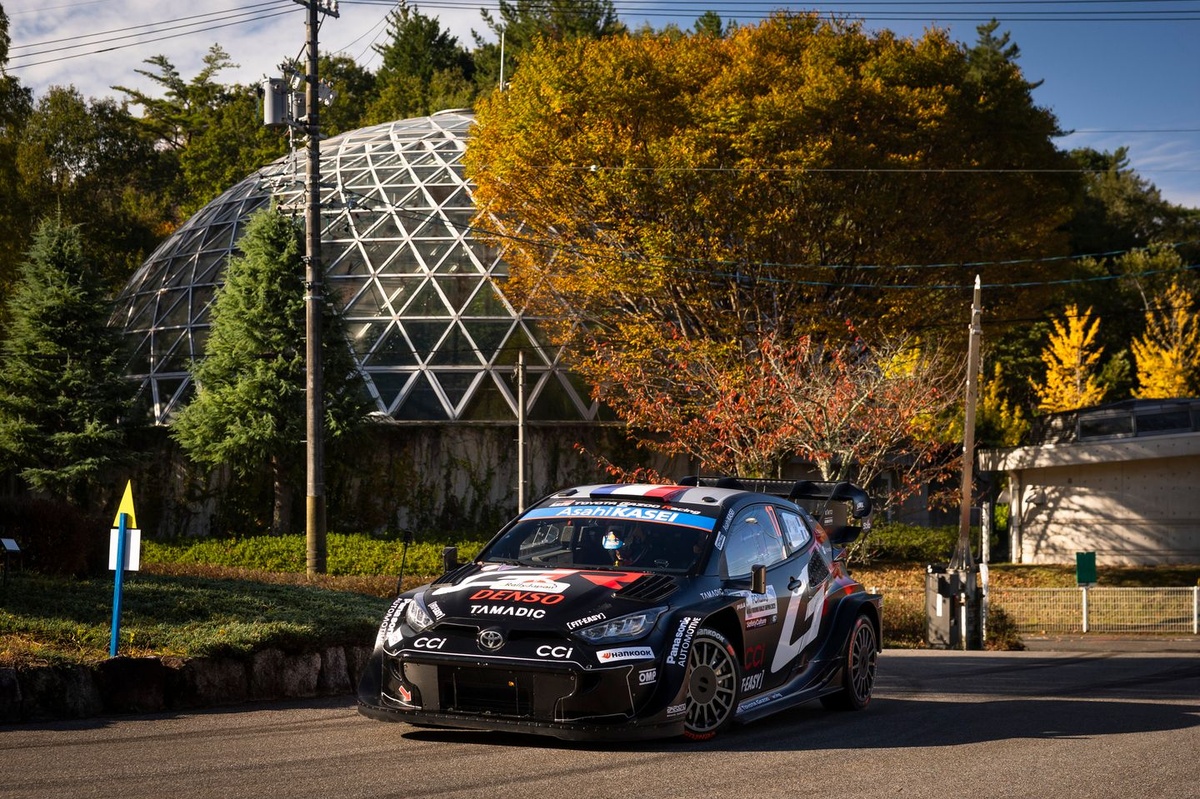 WRC Rally Japan: Sebastien Ogier leads Toyota 1-2-3 ahead of Takamoto Katsuta