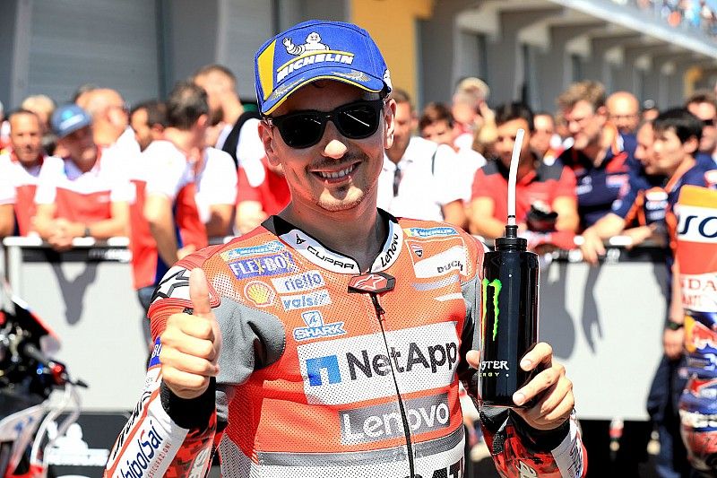 Tercer clasificado Jorge Lorenzo, Ducati Team