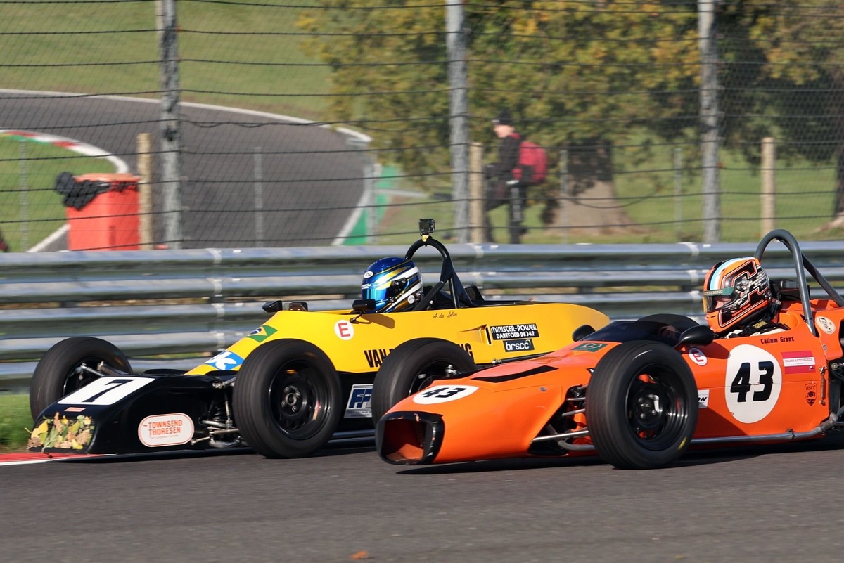 Morrow edges Grant as older Formula Fords entertain in Festival support contests
