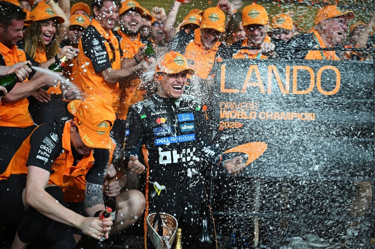 JA on F1 podcast: Lando Norris world champion – Proves nice guys can finish first!