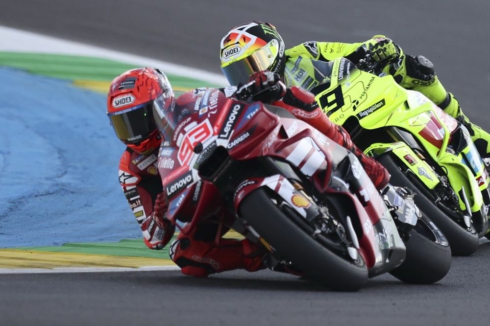 Marc Marquez, Ducati Team, Fabio Di Giannantonio, VR46 Racing Team