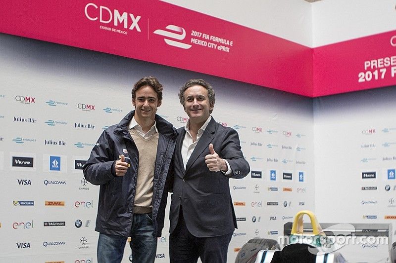 Esteban Gutiérrez y Alejandro Agag, CEO Fórmula E