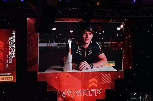 Verstappen, Piloto Internacional del A&ntilde;o en los Autosport Awards 2023