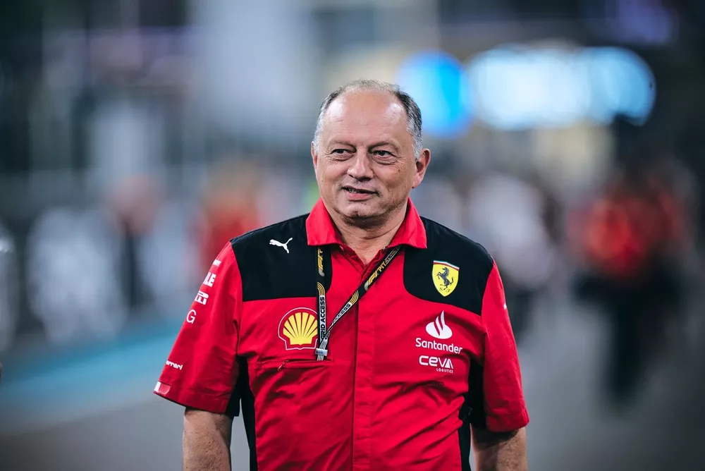 Frederic Vasseur, teambaas en Algemeen Directeur, Scuderia Ferrari