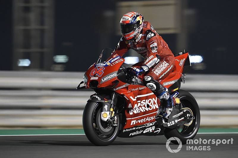 Dovizioso: “Trek geen conclusies na de vreemde Qatar-test”