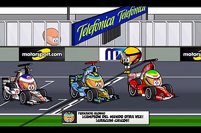 Vídeo: adiós de Schumacher, título de Alonso... el GP Brasil 2006, por MiniDrivers