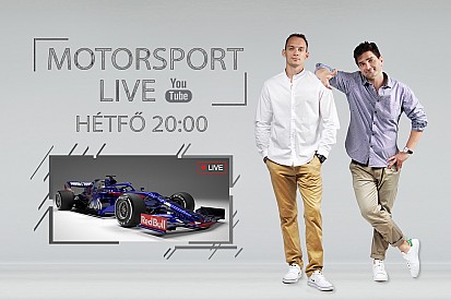 ÉLŐ F1-ES MŰSOR: Itt az új Toro Rosso és a Williams, jönnek a többiek (LIVE)