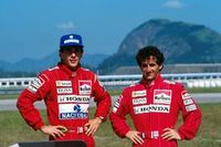 Los primeros rivales de Senna en F1, sus coequiperos