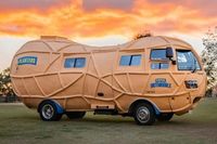 Se necesitan conductores para la Nutmobile, la autocaravana cacahuete