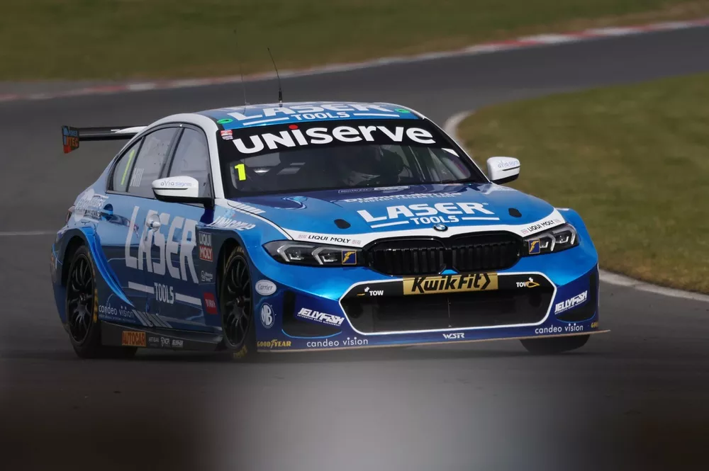 Colin Turkington standing in for Jake Hill, Laser Tools Racing with MB Motorsport, Brands Hatch pre-season test