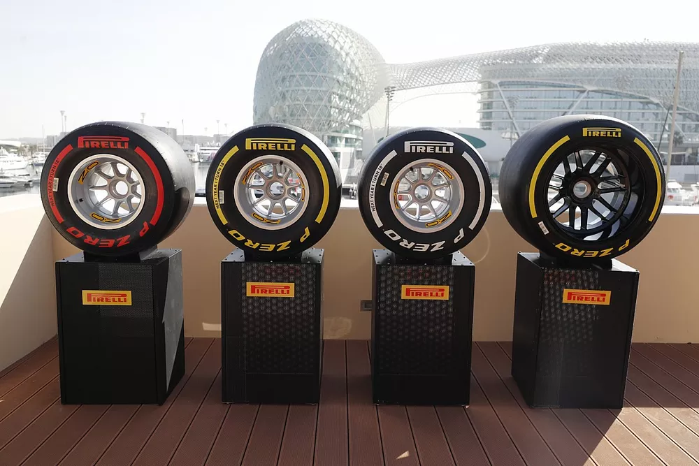 Pirelli tyres along with the new size for 2022 season