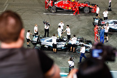 Abu Dhabi GP: Starting grid in pictures