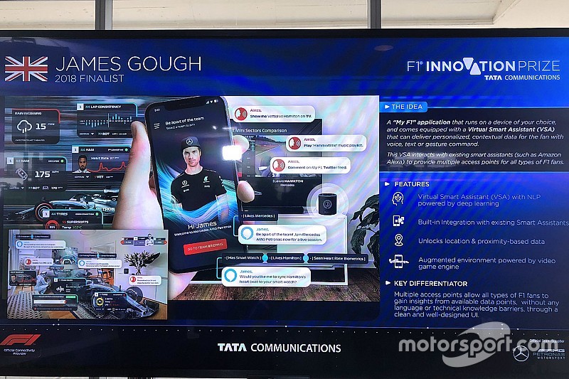 F1 to begin work on new fan experience technology
