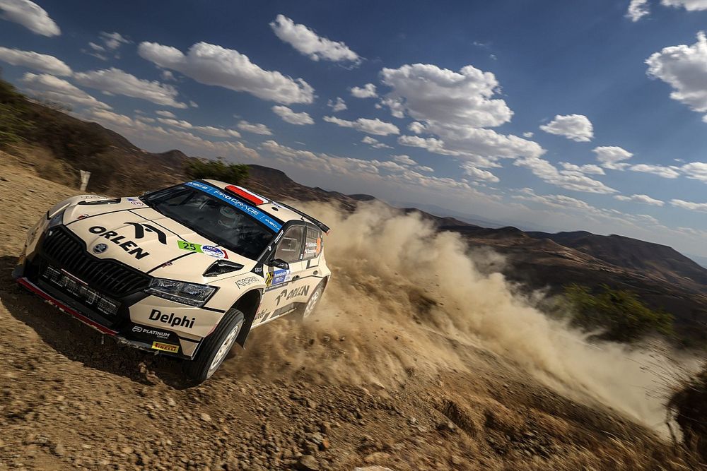 Kajetan Kajetanowicz, Maciej Szczepaniak, Skoda Fabia Rally2 evo