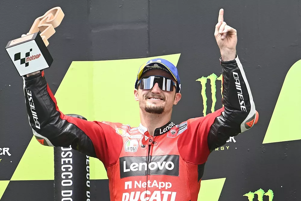 Podio: tercer lugar Jack Miller, Ducati Team