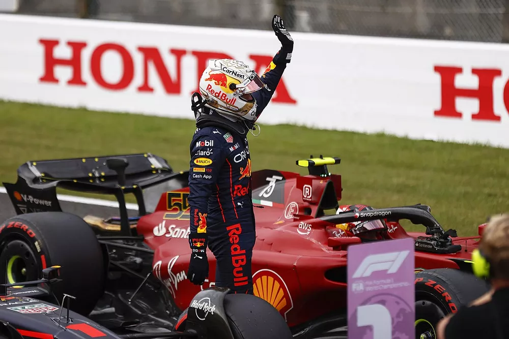 Polesitter Max Verstappen, Red Bull Racing 