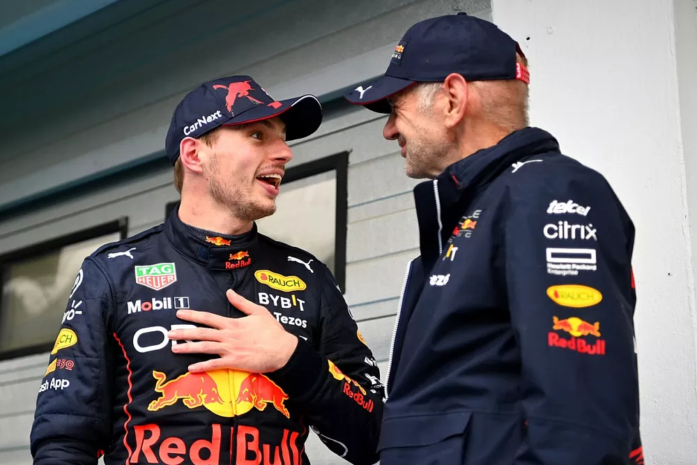 Max Verstappen, Red Bull Racing RB18, Adrian Newey, el Director T&eacute;cnico de Red Bull Racing