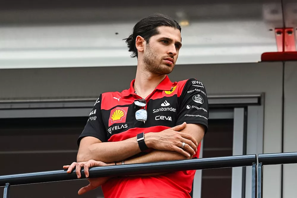 Antonio Giovinazzi, terzo pilota, Ferrari