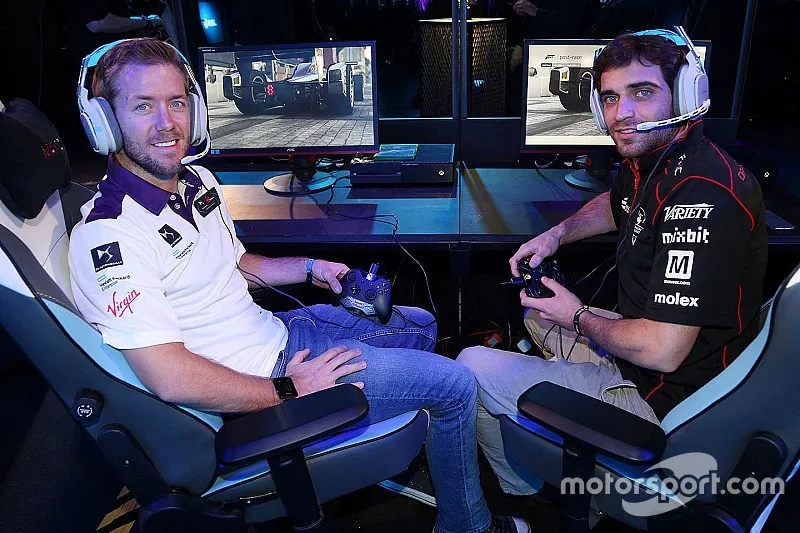 Sam Bird and J&eacute;r&ocirc;me d'Ambrosio