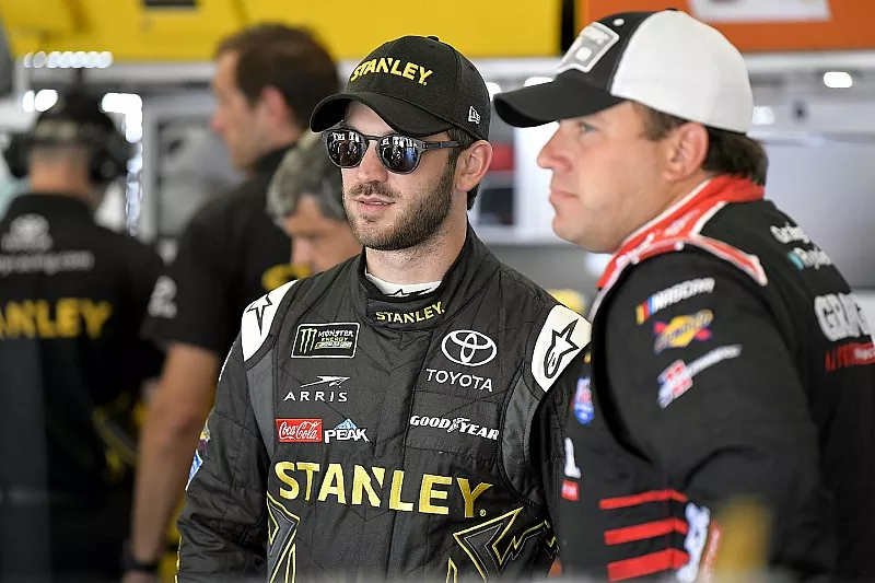 Daniel Suarez, Joe Gibbs Racing, Toyota Camry STANLEY