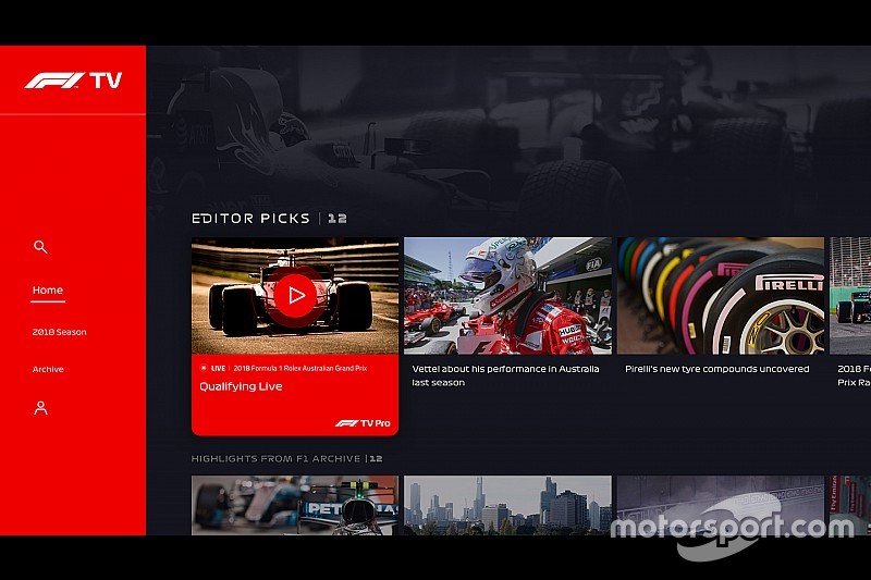 F1 TV Pro ya está disponible para Latinoamérica