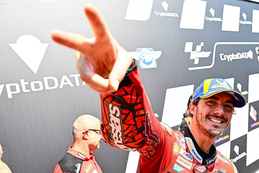Polesitter Francesco Bagnaia, Ducati Team