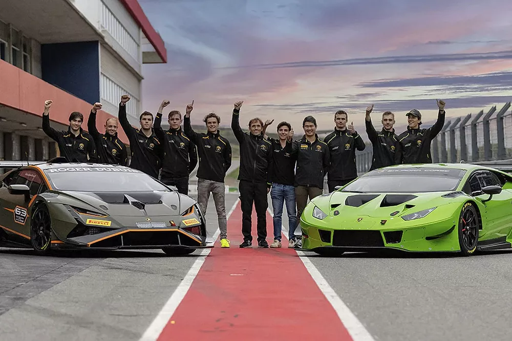 Lamborghini Squadra Corse annuncia i piloti dei Young Driver Programs
