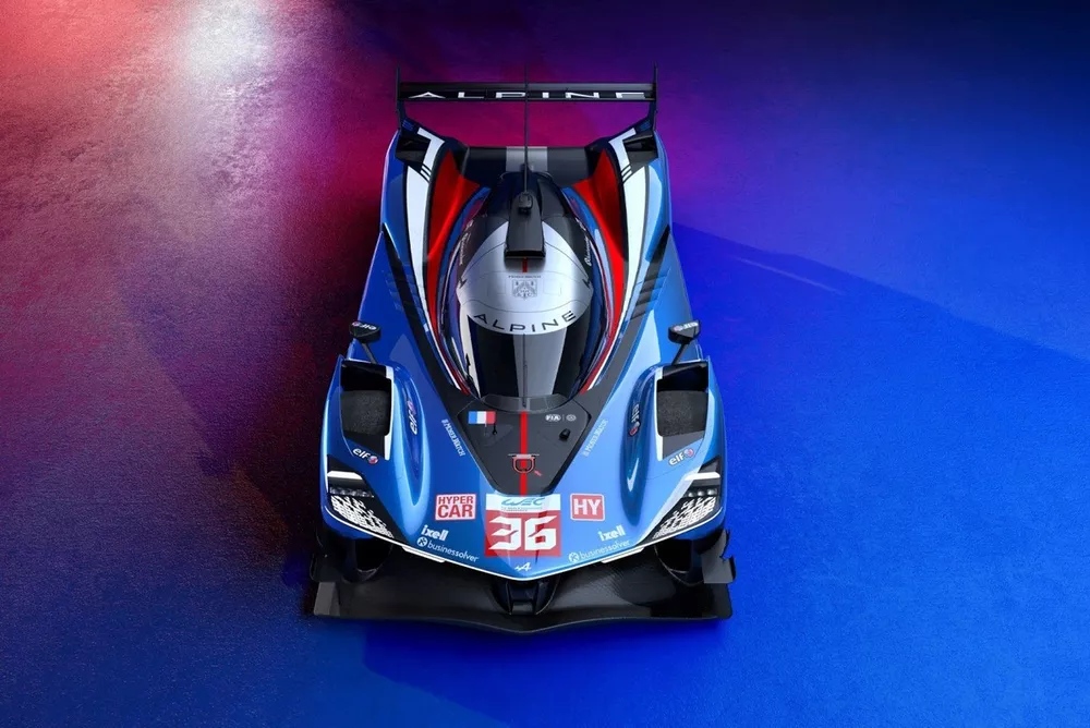 La livr&eacute;e Alpine pour la saison 2025 du FIA WEC
