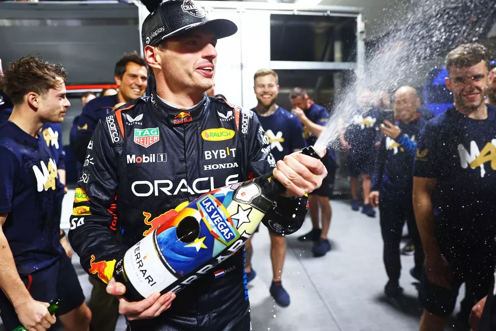 World champion Max Verstappen, Red Bull Racing