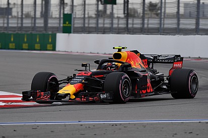 Verstappen no imaginaba estar tan arriba en Sochi