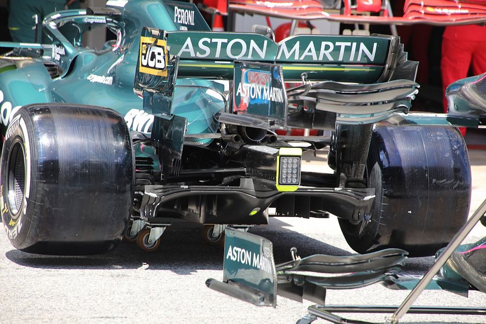 Aston Martin AMR21 rear detail