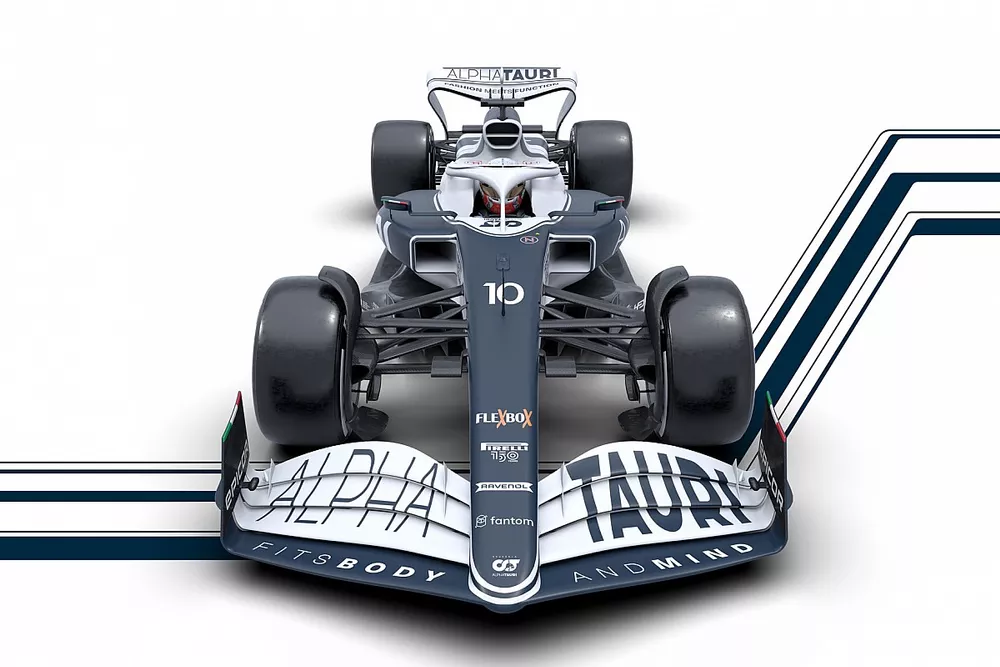 AlphaTauri AT03 角田2022 F1新車】アルファタウリ『AT03』発表！ 角田裕毅、勝負の2年目を戦う愛機