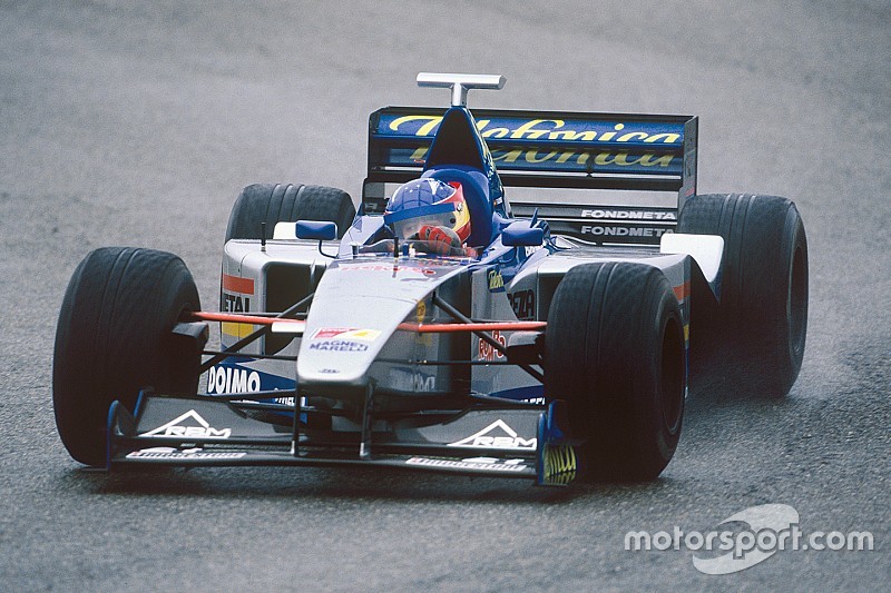 El primer test de Alonso en Fórmula 1