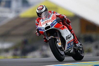 Malgré un classement peu reluisant, Lorenzo est plus à l'aise