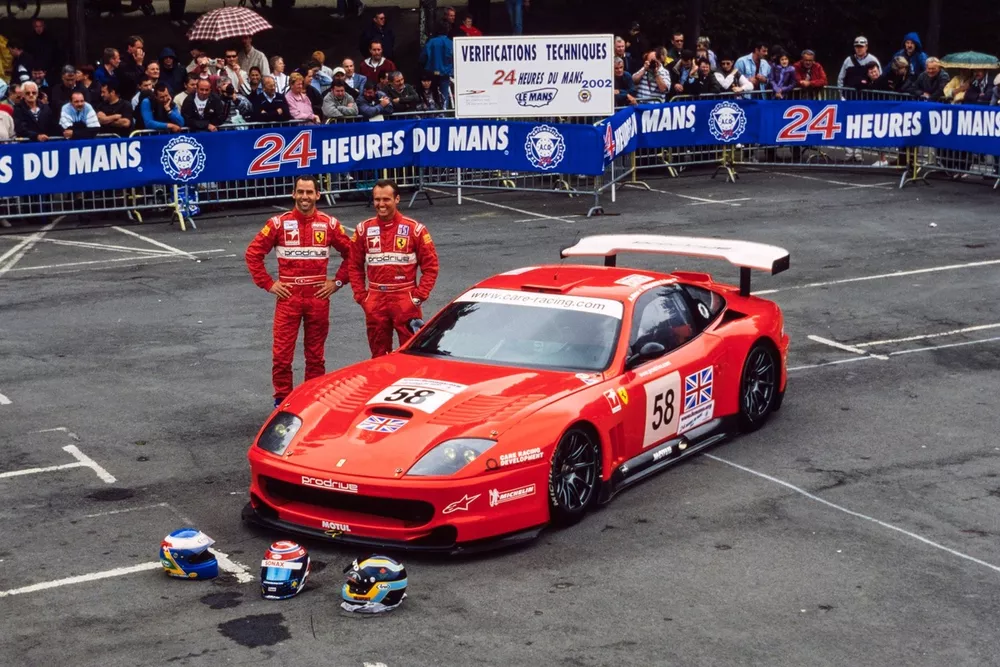 Rickard Rydell, Alain Menu, Ferrari