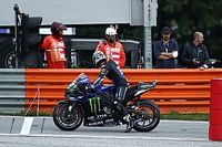 Yamaha baja a Viñales en el GP de Austria por dañar la moto