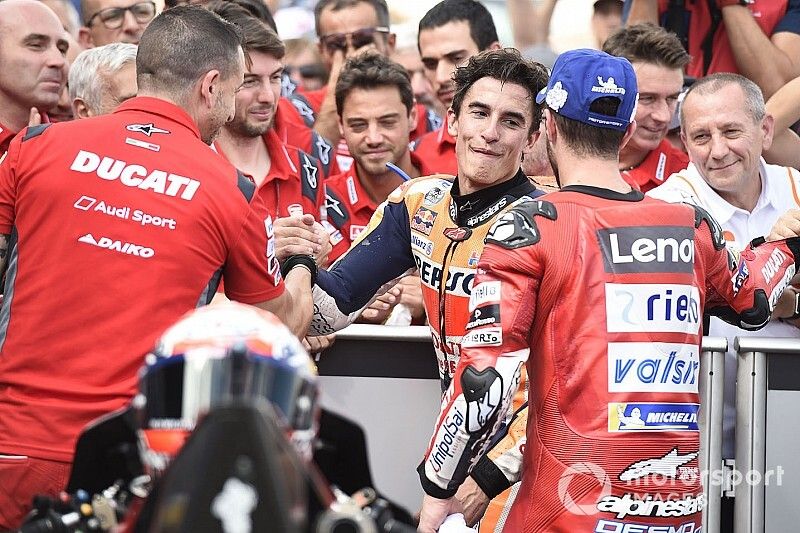 Marc Marquez, Repsol Honda Team, Andrea Dovizioso, Ducati Team