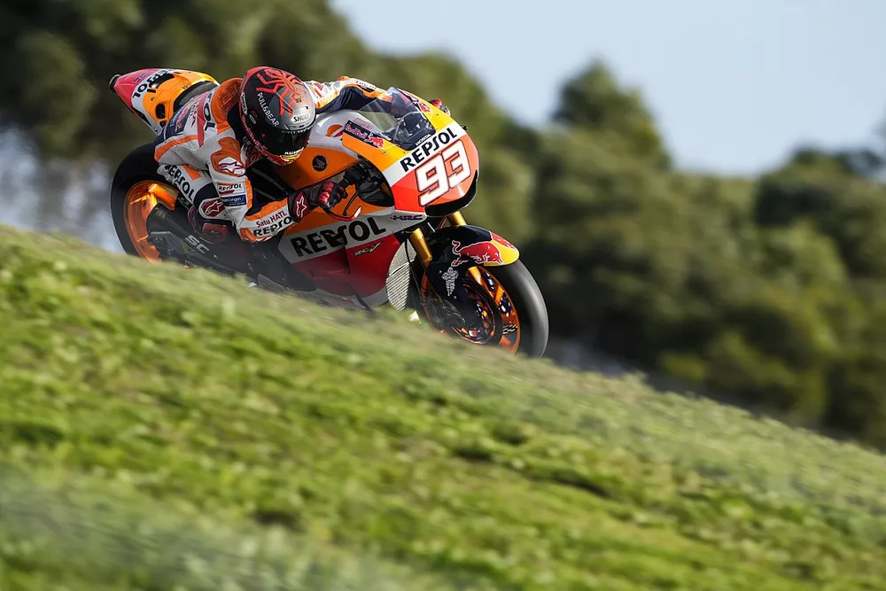 Marc Márquez, Repsol Honda Team, en la prueba en Portimao