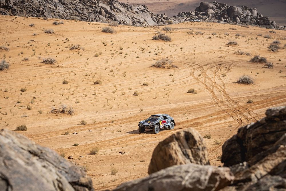 #210 Karman / Hexaom Peugeot: Cyril Despres, Taye Perry