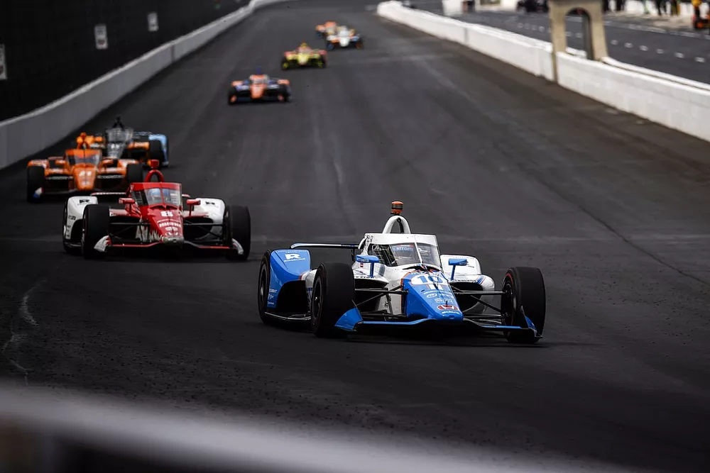 Marcus Ericsson, Chip Ganassi Racing Honda, Alex Palou, Chip Ganassi Racing Honda