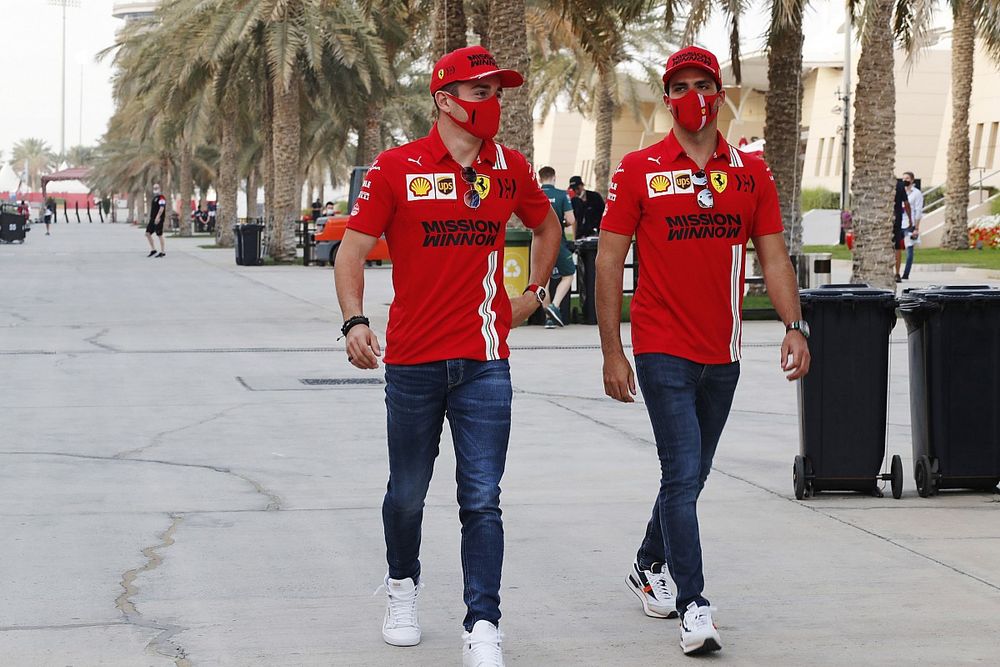 Charles Leclerc, Ferrari, Carlos Sainz Jr., Ferrari 