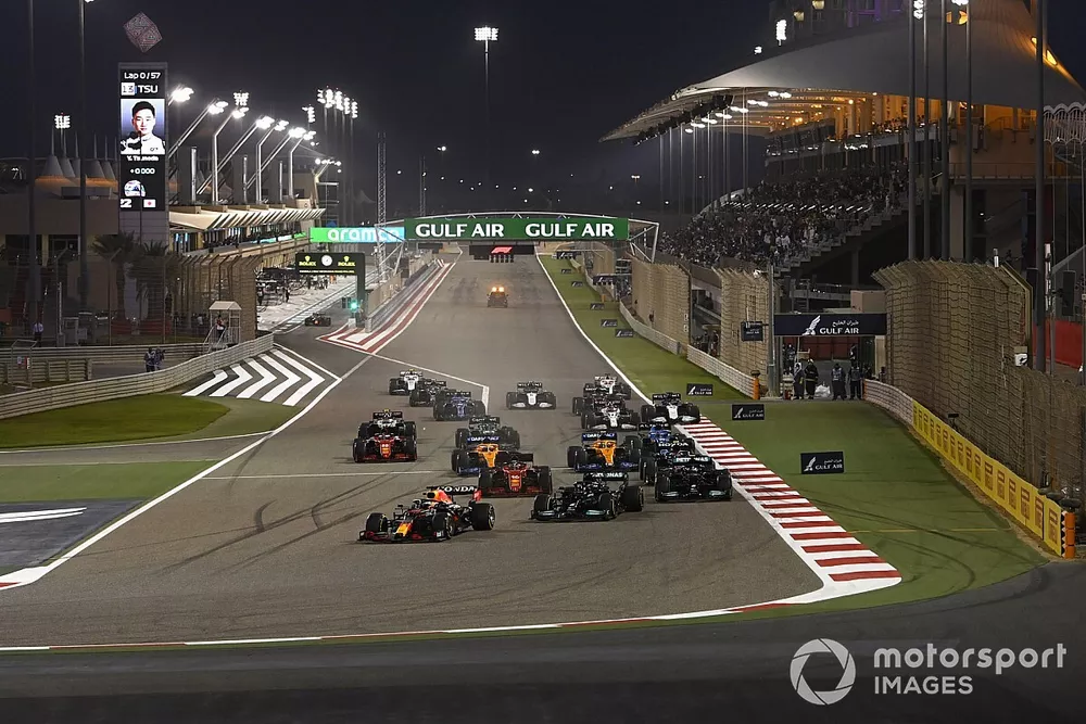 Bahrain F1 start