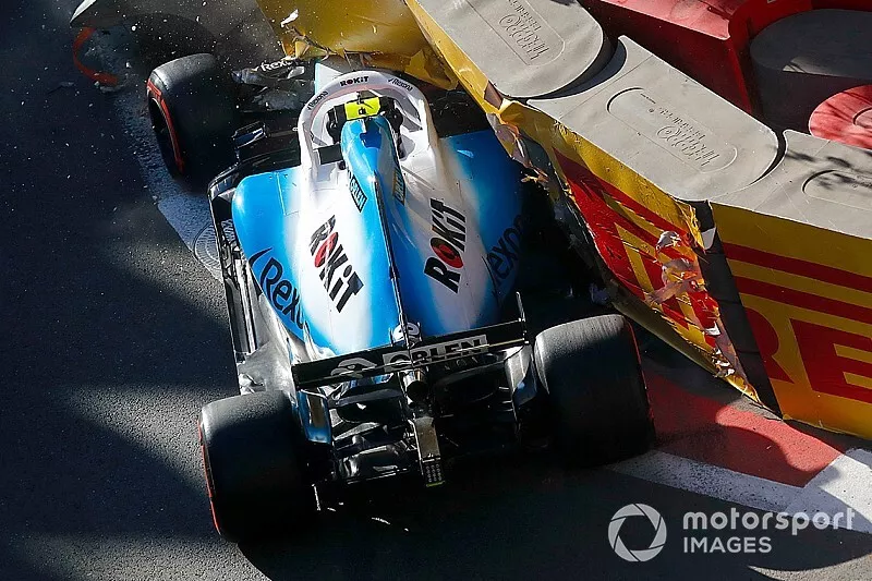 L'accident de Robert Kubica, Williams 